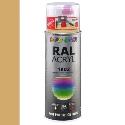 Afbeelding van Dupli Color Ral Acryl 1002 Zand geel Hoogglans 400 ml
