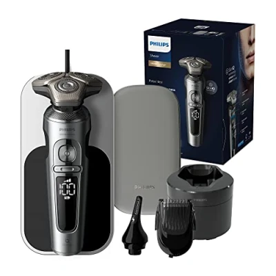 Afbeelding van Philips Shaver S9000 Prestige Nat en droog elektrisch scheerapparaat, 9000 serie Scheerapparaat mannen
