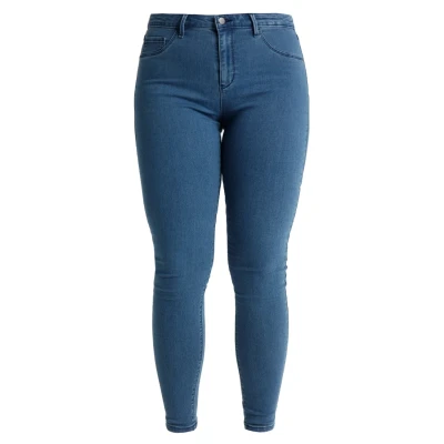 Afbeelding van Only Carmakoma Carthunder Push Up Reg SK Jeans MBD Noos Medium Blue Denim
