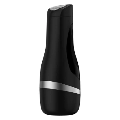 Afbeelding van Satisfyer Men Classic Zwart/Zilver GRATIS TOY bij iedere bestelling v.a. 40,