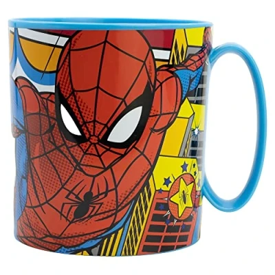 Afbeelding van Stor Spider man herbruikbare plastic magnetronbeker 350 ml