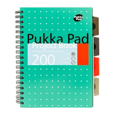 Afbeelding van Pukka B5 Metallic Project Boek