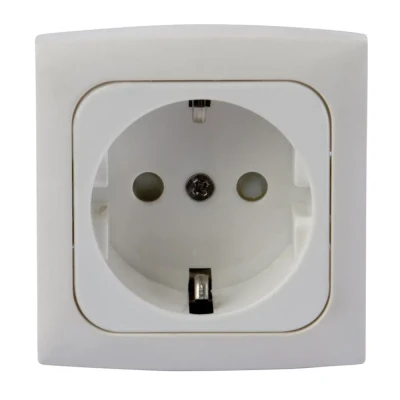 Afbeelding van Haba C line Wandcontactdoos Wit Contactdozen