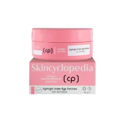 Afbeelding van Skincyclopedia Hydrogel Under Eye Patches with Collagen and Peptides 60 stuks voor onder de ogen met collageen en peptiden Geschikt alle huidtypes bij gebrek aan elasticiteit, het verschijnen van rimpels uitdroging oogcontouren