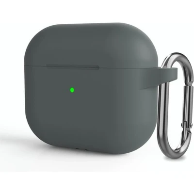 Afbeelding van AirPods 3 hoesje TPU Slim fit series Donkergrijs Optimale bescherming voor jouw