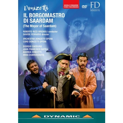 Afbeelding van Roberto Rizzi Brignoli &amp; Orchestra Donizetti Opera Donizetti: Il Borgomastro Di Saardam (DVD)