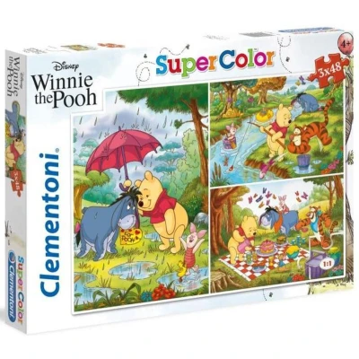 Afbeelding van Clementoni Disney Winnie the Pooh Legpuzzel 48 stuk(s) Stripfiguren