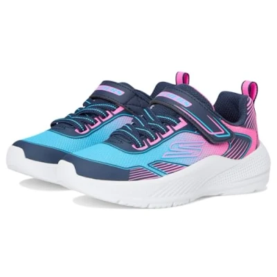Afbeelding van Skechers Microspec Advance Sneaker voor jongens, marineblauw, 10 UK Child