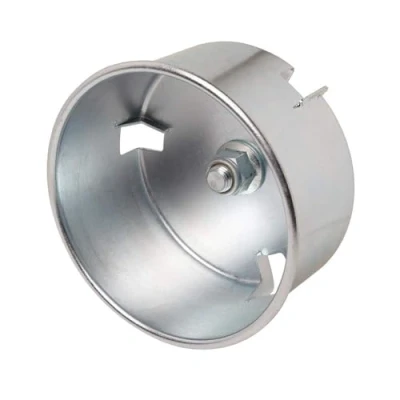 Afbeelding van Metex Chamf 110mm PVC Plastic Bodem Drainage Pijp Afschuining Tool Boormachine gemonteerd