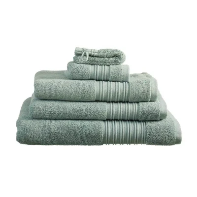 Afbeelding van Beddinghouse Sheer set van 3 Washandjes 16x22 cm Groen