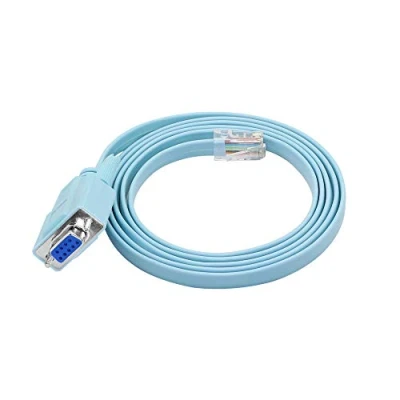 Afbeelding van CERRXIAN RJ45 naar Seriële poortkabel 9 pins DB9 Vrouwelijke RS232 poort Mannelijke Cat5 Ethernet LAN Rollover Consolekabel voor Cisco netwerkapparaten