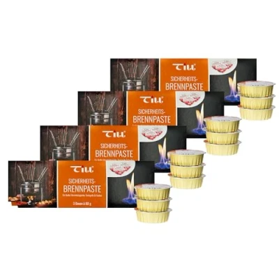 Afbeelding van TILL Veiligheidsbrandpasta 4 x 3 delige set à 80 g (12 stuks)