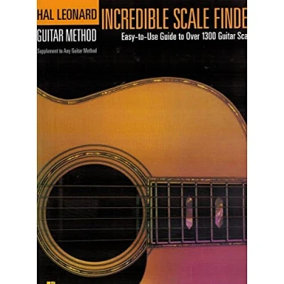 Afbeelding van Incredible scale finder guitare: A Guide to Over 1,300 Guitar Scales