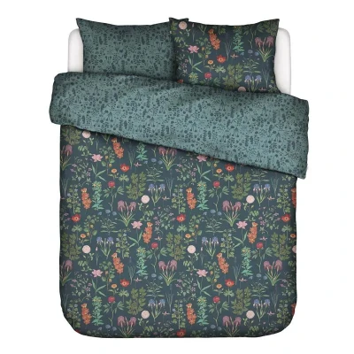 Afbeelding van Essenza Marigold dekbedovertrek Lits jumeaux (240x200/220 cm + 2 slopen) Groen