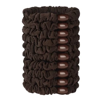 Afbeelding van JessLab Scrunchy Haarelastiekjes, 10 Stuks Zijde Satijnen Haarelastiekjes Paardenstaart Houders Zacht Elastiek Geen Schade Scrunchies Haarbanden Haaraccessoires voor Meisjes Dames, Kleur Assortiment