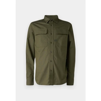 Afbeelding van G Star RAW CPO regular overhemd, Meerkleurig (Asvouw/Dk Moss Oxford D23583 c895 g779), M