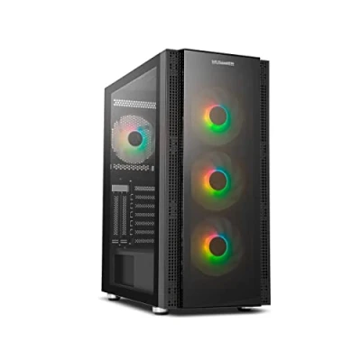 Afbeelding van ATX Semi toren doos Nox 1 Zwart E