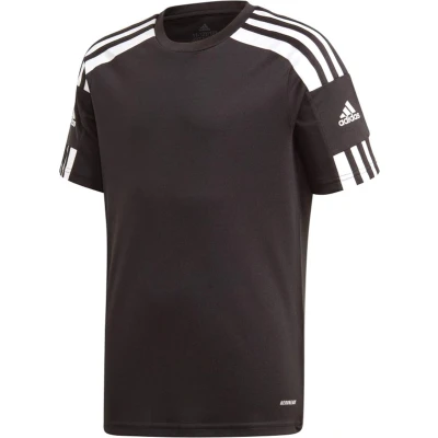 Afbeelding van Adidas Squadra 21 Jersey kinder sport T shirt Zwart Maat: 134/140