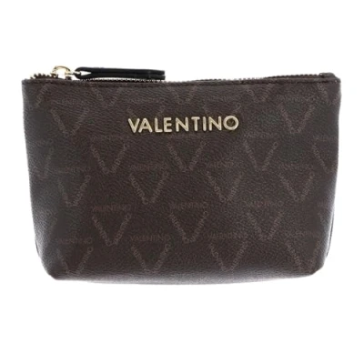 Afbeelding van VALENTINO Utensil zak Lady Re Soft Cosmetic Case Moro / Nero Donkerbruin