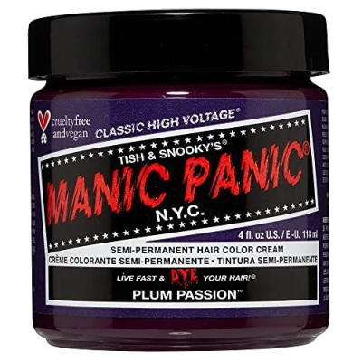 Afbeelding van Manic Panic High Voltage Hair Colour Plum Passion 118ml