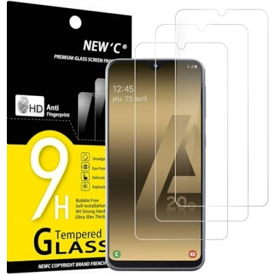 Afbeelding van NEW&#039;C 3 Stuks, Screen Protector voor Samsung Galaxy A20e, Gehard Glass Schermbeschermer Film 0.33 mm ultra transparant, resistent