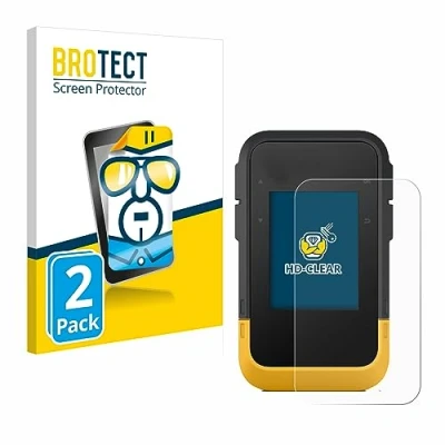 Afbeelding van BROTECT (2 Stuks) Schermbeschermer voor Garmin eTrex SE Screen Protector Transparant