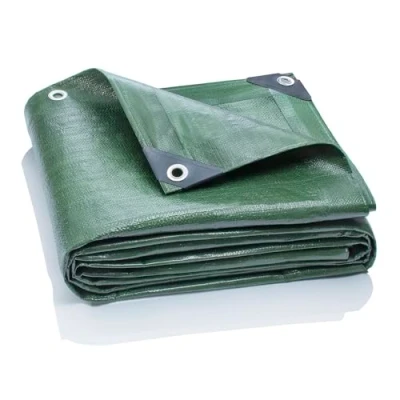 Afbeelding van GardenMate 3x6m Afdekzeil PREMIUM 200g/m2 Groen dekzeil afdekhoes zware kwaliteit