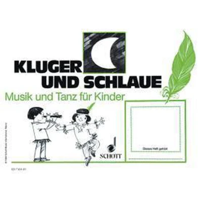 Afbeelding van Musik und Tanz für Kinder. Kinderheft 3. Kluger Mond schlaue Feder