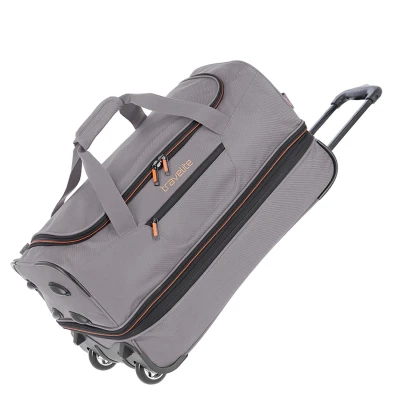 Afbeelding van Travelite Basics Wheeled Duffle 55 Expandable grey Trolley
