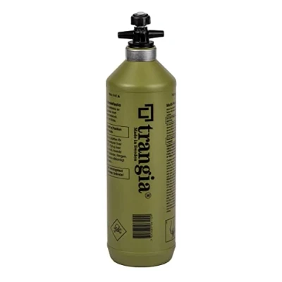 Afbeelding van Trangia Vloeibare brandstof veiligheidstankfles 1,0 l met sluiting Kleur: olijf