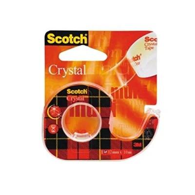 Afbeelding van 3M 600H1210 Plakband Scotch Crystal Clear 600 Transparant (l x b) 10 m 12 mm 1 stuk(s)