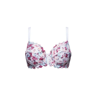 Afbeelding van Sans Complexe ARUM Mosaic Beugel BH White candy red, Dames, Maat: 75E, red