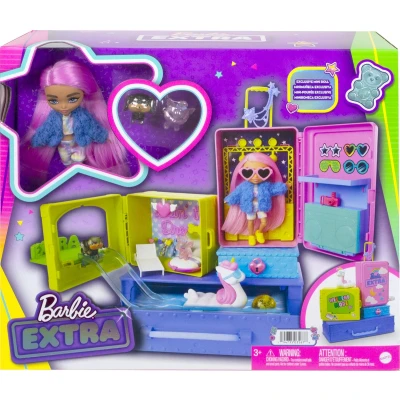 Afbeelding van Barbie Extra Huisdieren en Mini&#039;s Speelset Speelfigurenset