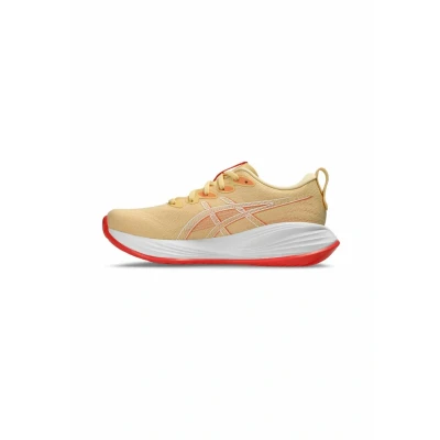 Afbeelding van Asics Gelcumulus 27 Hardloopschoenen voor op de weg, Dames, Maat: 40.5, Light orange mojave Kunststof