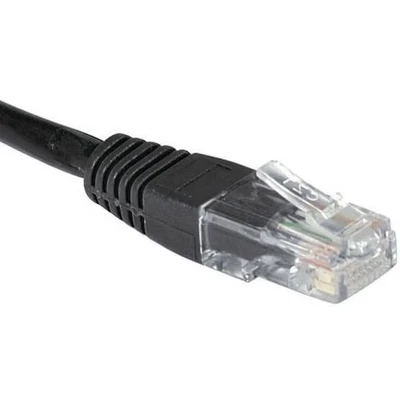 Afbeelding van Netwerkkabel budget RJ45 CAT 6 U/UTP zwart 5 m