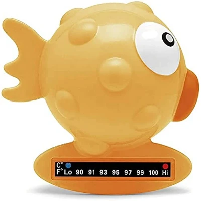 Afbeelding van Chicco Badthermometer Vis Junior 9 Cm Oranje
