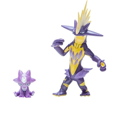 Afbeelding van Pokémon Select Action Figures 2 Pack Evolution Toxel, Toxtricity 5cm &amp; 7cm