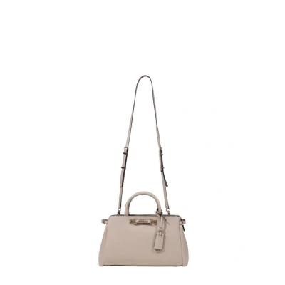 Afbeelding van GUESS Handtas Schoudertas Lefia Luxury Satchel Simply Taupe