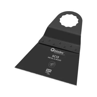 Afbeelding van Qblades SC13 68x42mm multitool Bi metalen zaagblad Hout en Metaal (SuperCut)