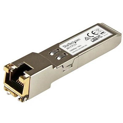 Afbeelding van StarTech.com Gigabit RJ45 Koper / Copper SFP Transceiver Module HP J8177C Compatibel
