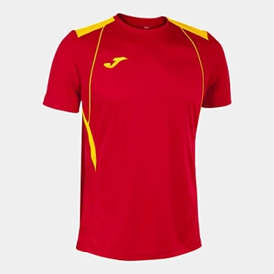Afbeelding van Championship VII T shirt met korte mouwen, rood, geel