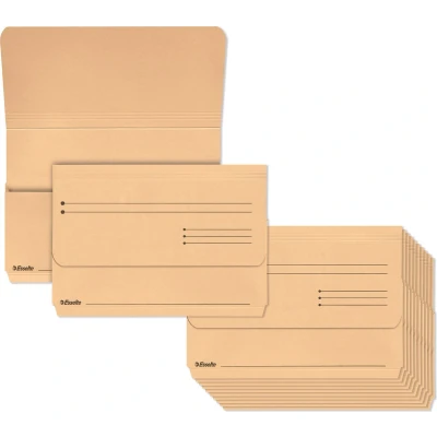 Afbeelding van 25x Esselte documentenmap Pocket File gems