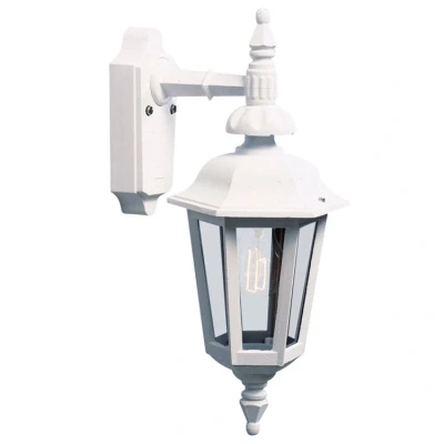 Afbeelding van Konstsmide Pallas Down 519 250 Buitenlamp (wand) Spaarlamp, LED E27 60 W Wit
