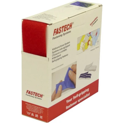 Afbeelding van FASTECH® B50 STD L 133910 Klittenband Om op te naaien Lusdeel (l x b) 10 m 50 mm Rood