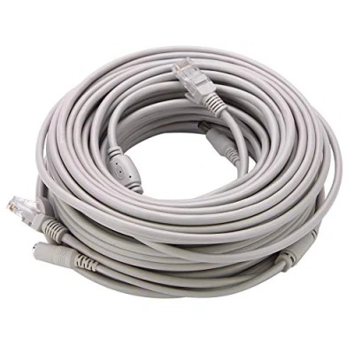 Afbeelding van ASHATA Ethernet kabel, RJ45, ethernetkabel, Cat5, CCTV DC 5 m, 10 15 20 Mbps, 100 Mbps voor IP camera&#039;s en NVR systeem (20 m)