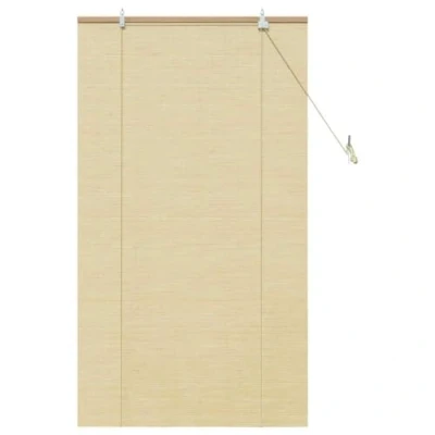 Afbeelding van vidaXL met gordijnen Naturel 80 x 160 cm Bamboe