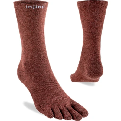 Afbeelding van Injinji Liner Crew Coolmax Bordeauxrood 44 47
