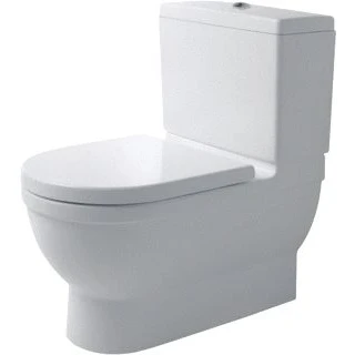 Afbeelding van Duravit Philippe Starck 3 duoblokpot diepspoel PK Big 42x74cm wit