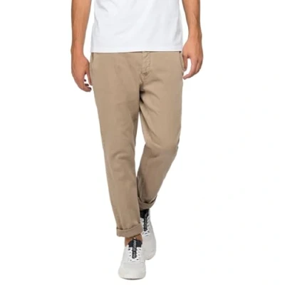 Afbeelding van Replay M9722A Benni Hyperchino Color Xlite heren Jeans, Sand 020, 27W / 30L