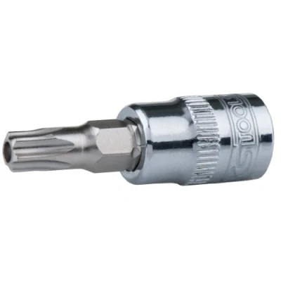 Afbeelding van KS Tools 918.3946 3/8&quot; CHROMEplus Bit dopsleutel Torx met boring, TB40